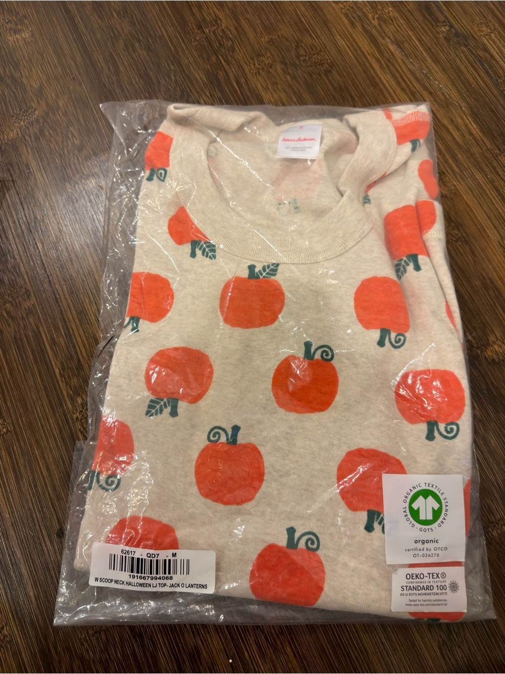 Hanna Andersson pajamas top size M